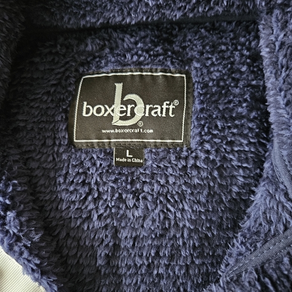Boxercraft Fuzzy Fleece Pullover NWT - Picture 5 of 11